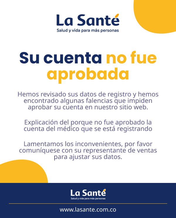 Cuenta deshabilitada